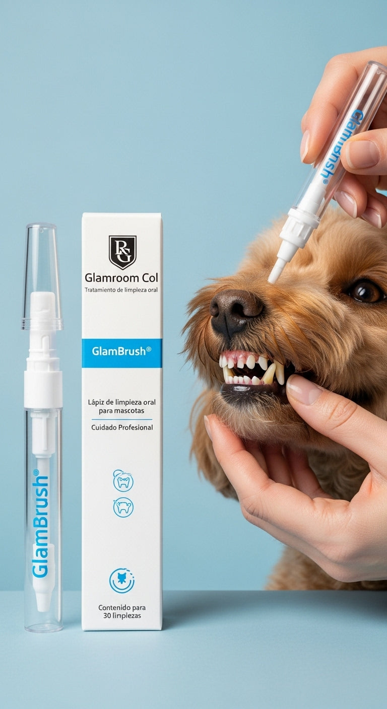 Glambrush - Limpiador dental para mascotas