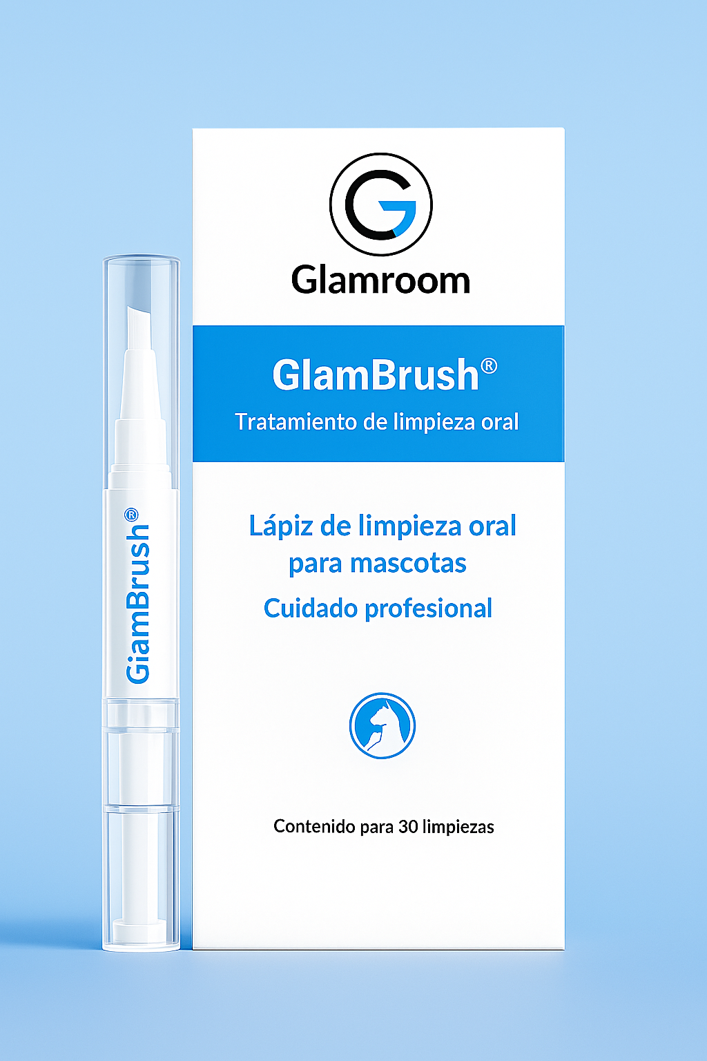 Glambrush - Limpiador dental para mascotas